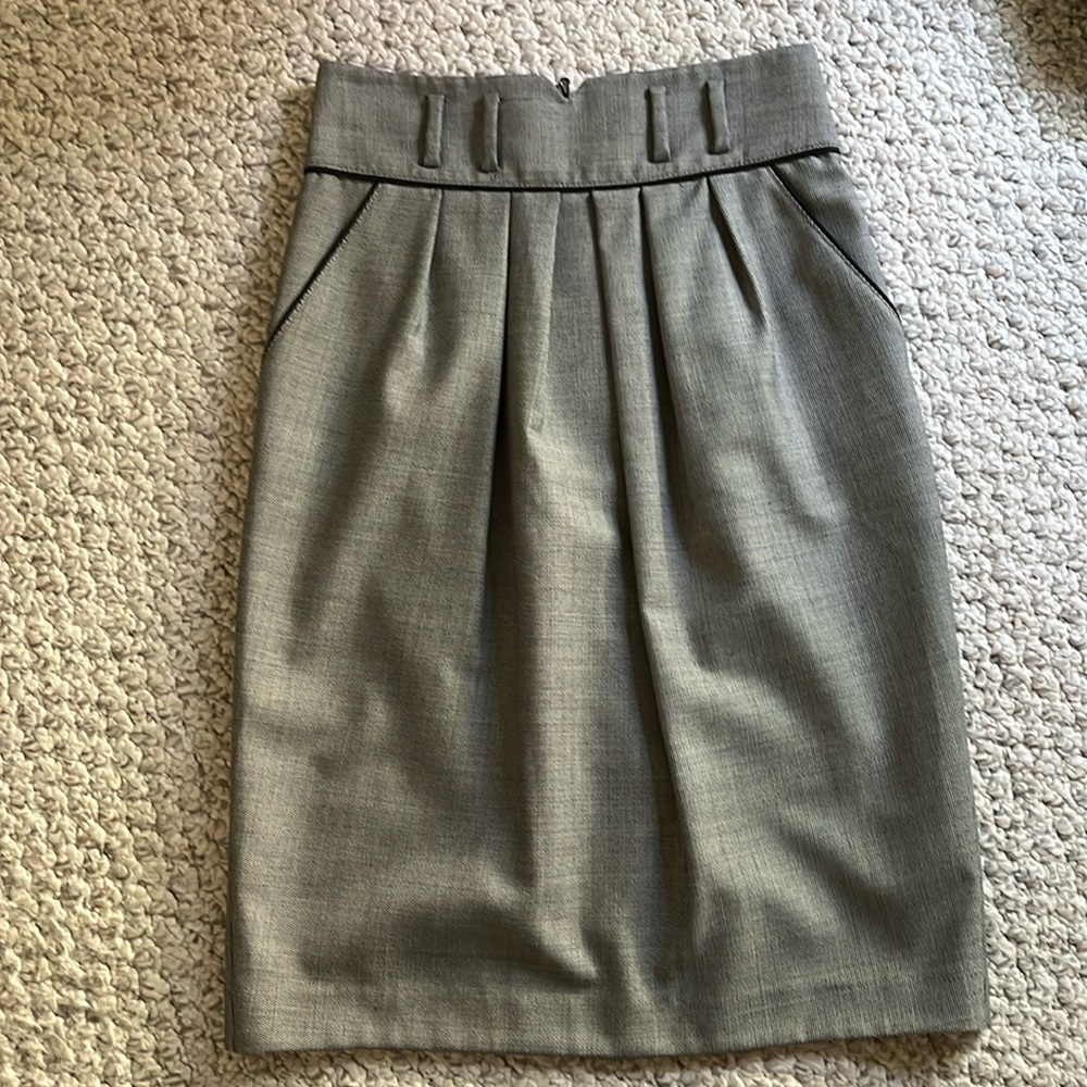 Magaschoni Women's Wool Blend Skirt